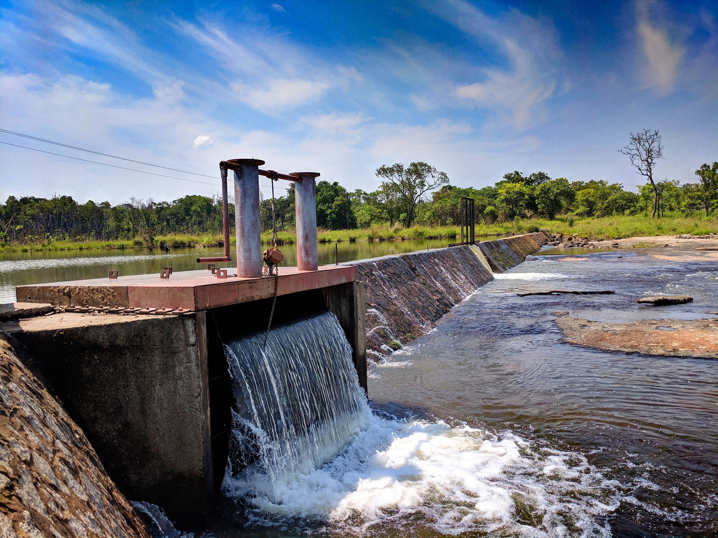 Hydroelectric dam by Anzana Electric Group